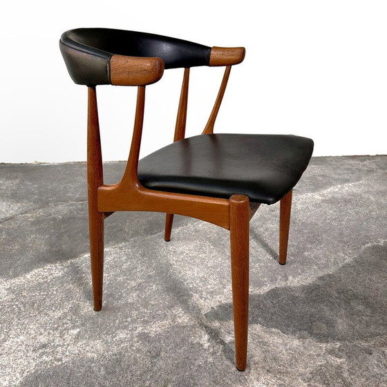 Image 1 of Set van 6 vintage stoelen van Johannes Andersen, 1960