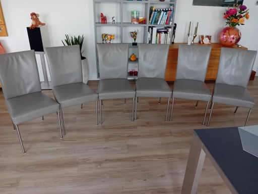 6x Bert Plantagie Jeanne eetkamerstoelen