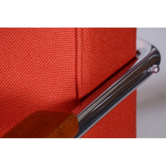 Image 1 of Paar vintage Bauhaus fauteuils in stalen buizen van Mücke Melder, Tsjecho-Slowakije 1930