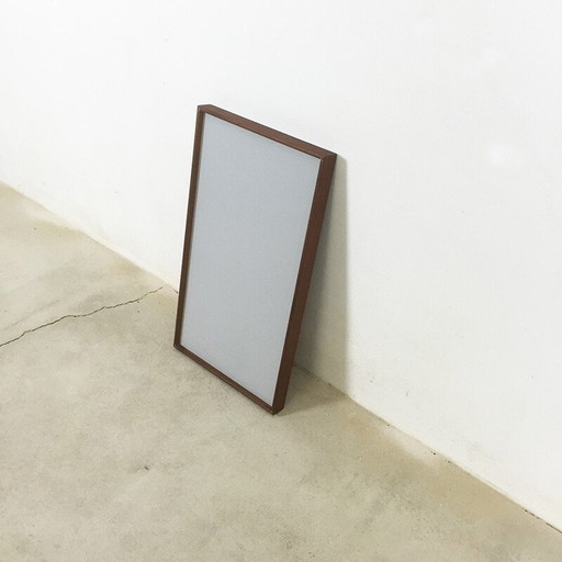 Scandinavisch vintage rechthoekig teak houten dienblad, Denemarken 1960