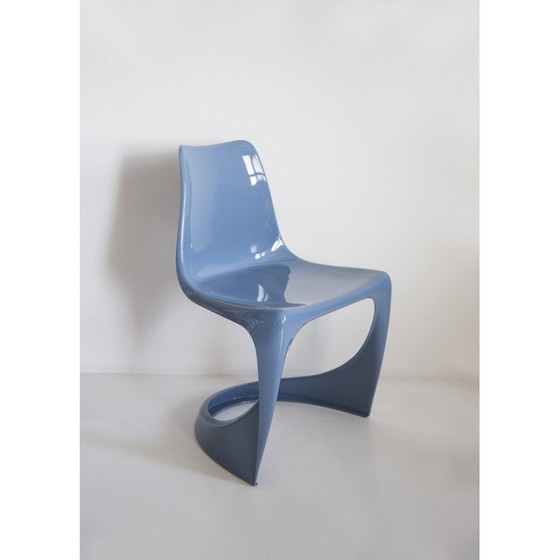 Image 1 of Mid century blauwe Cado stoel van Steen Østergaard, Europa 1960
