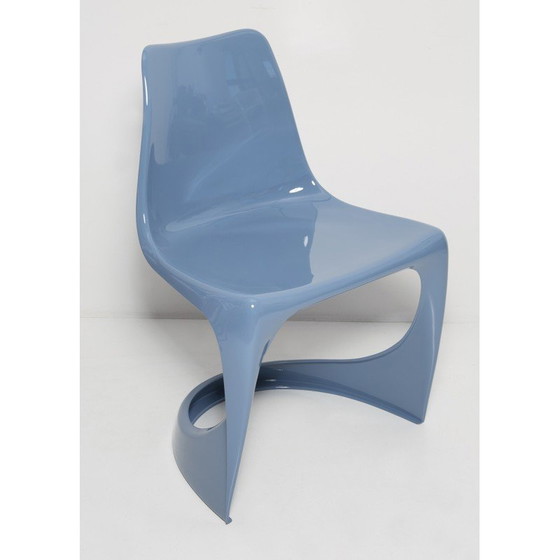 Image 1 of Mid century blauwe Cado stoel van Steen Østergaard, Europa 1960