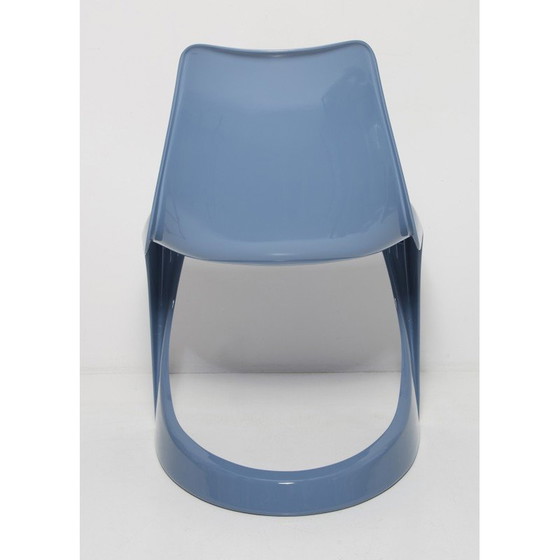 Image 1 of Mid century blauwe Cado stoel van Steen Østergaard, Europa 1960