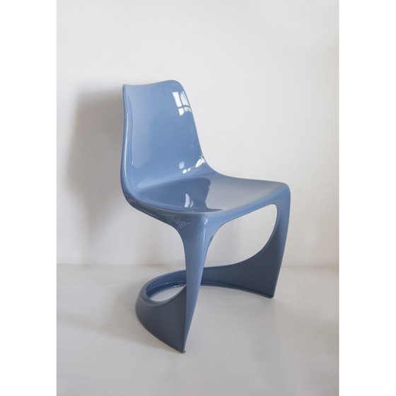 Image 1 of Mid century blauwe Cado stoel van Steen Østergaard, Europa 1960
