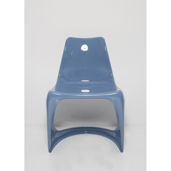 Image 1 of Mid century blauwe Cado stoel van Steen Østergaard, Europa 1960