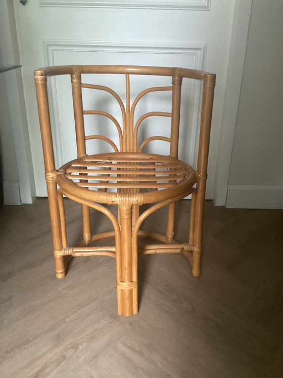 Image 1 of Vintage Bamboo Tiki set Honeymoon set Bistro set