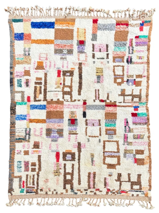 Image 1 of Modern Marokkaans Abstract Ontwerpdeken 200X300 Cm