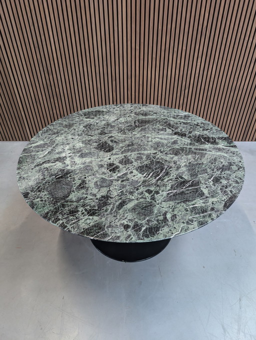 Knoll Saarinen Table 137Cm Rond Alpi Verde