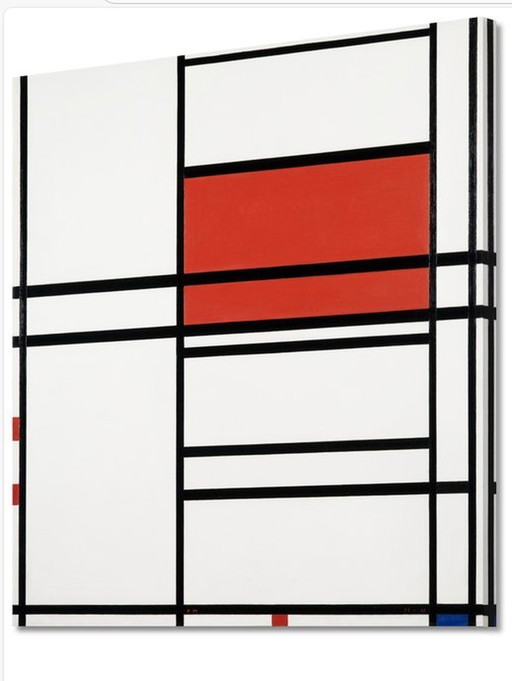 Piet Mondriaan ---Compositie No 4   --Uit 1942