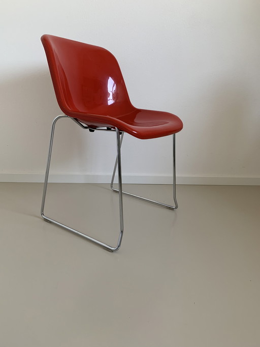 6x Artifort eetkamer stoelen