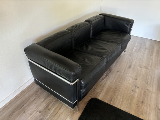 1x Cassina Lc2 Le Corbusier 3 Zitsbank