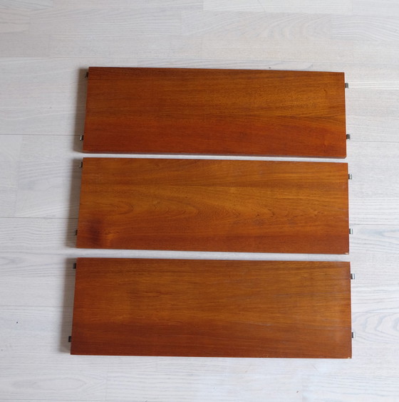 Image 1 of Origineel String Nisse rekkensysteem Donker teak 50Er/60Er