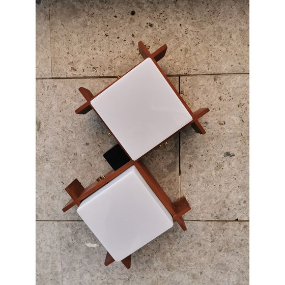 Image 1 of Paar Vintage Italiaanse wandlampen van Esperia 1960