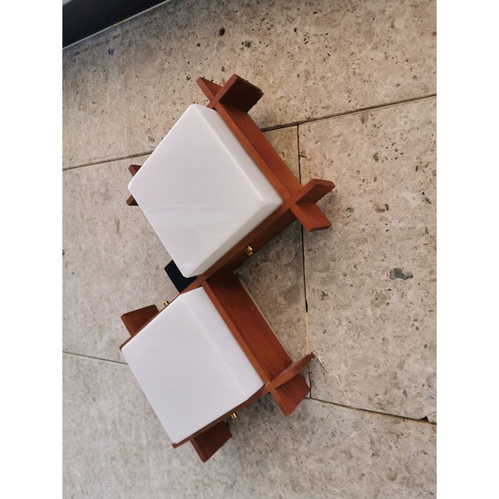 Image 1 of Paar Vintage Italiaanse wandlampen van Esperia 1960