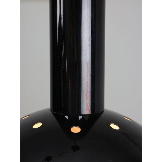 Image 1 of Paar minimalistische vintage hanglampen in chroom