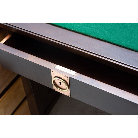 Image 1 of Vintage eikenhouten bureau uit de Wiener Secession, Oostenrijk-Hongarije 1910