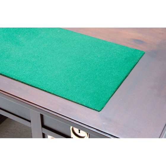 Image 1 of Vintage eikenhouten bureau uit de Wiener Secession, Oostenrijk-Hongarije 1910