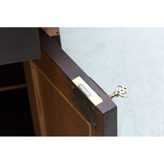 Image 1 of Vintage eikenhouten bureau uit de Wiener Secession, Oostenrijk-Hongarije 1910