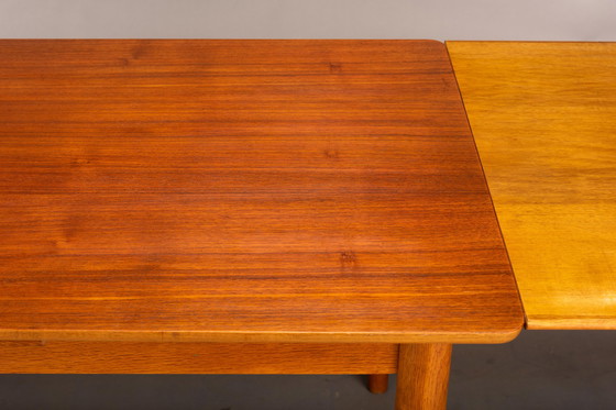 Image 1 of Uitschuifbare teak tafel