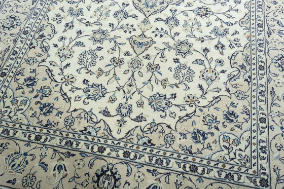 Image 1 of Handgeknoopt Kashan Kurk Oosters Tapijt - 294 X 196 Cm