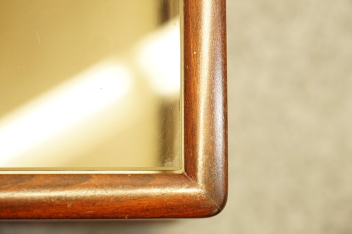 Vintage salontafel van Hout en Glas uit Duitsland, jaren 70