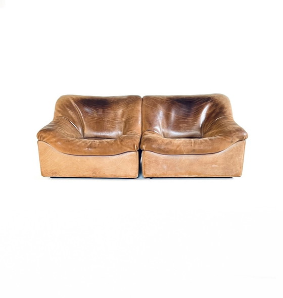 Image 1 of Vintage 2-Zits Bank De Sede Ds46