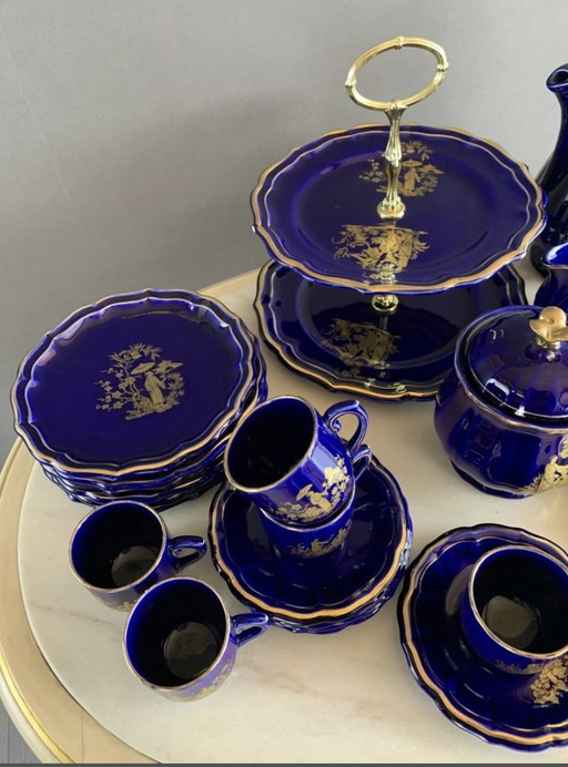 Vintage Gien Keramisch Servies