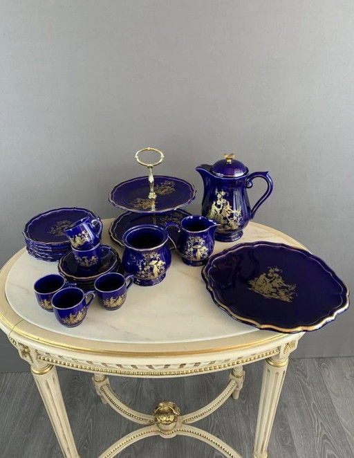 Vintage Gien Keramisch Servies