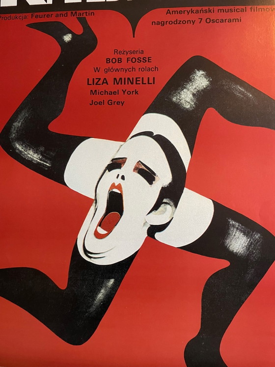 Image 1 of W.Gorka (1922-2004), Cabaret 1972, filmposter, 1991