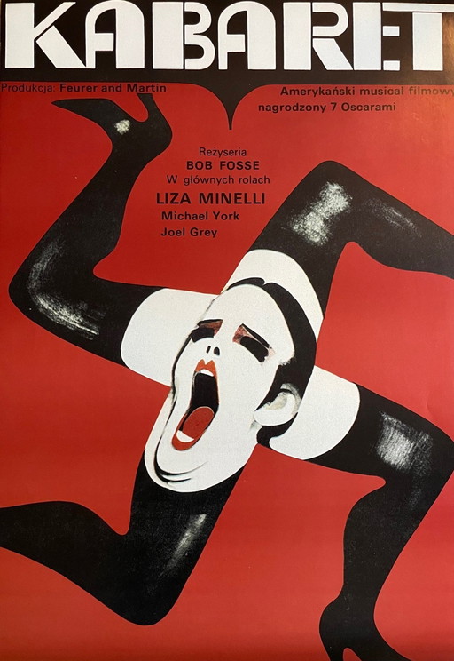 W.Gorka (1922-2004), Cabaret 1972, filmposter, 1991