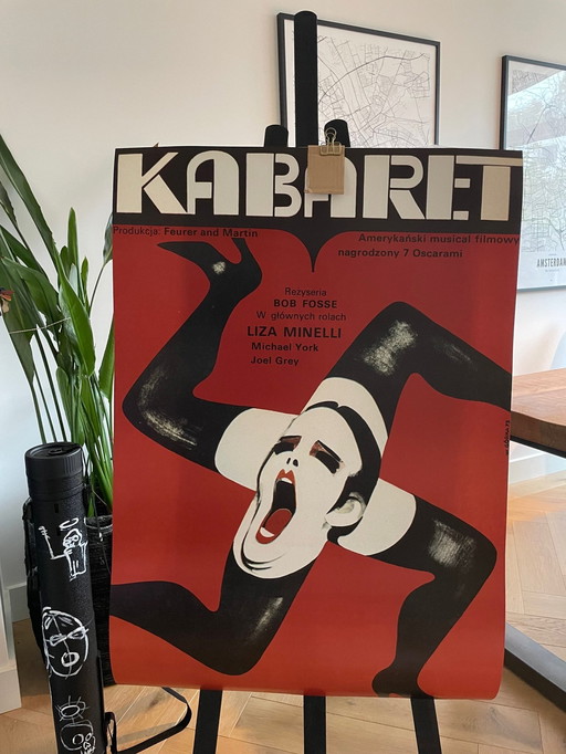 W.Gorka (1922-2004), Cabaret 1972, filmposter, 1991