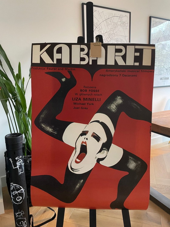 Image 1 of W.Gorka (1922-2004), Cabaret 1972, filmposter, 1991