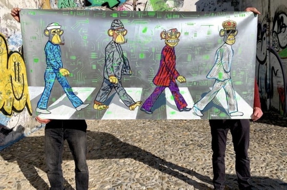 Image 1 of Moabit-Bored Ape Yacht Club X Abbey Road, 2022, Gesigneerd