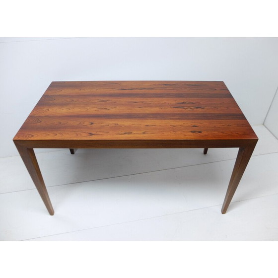 Image 1 of Vintage palissander salontafel van Severin Hansen voor Haslev Möbelfabrik, Denemarken 1960
