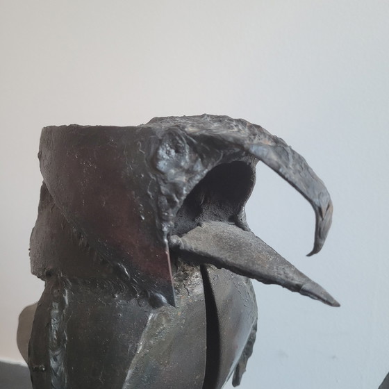 Image 1 of Michel Anasse Metalen Zoomorph Sculptuur