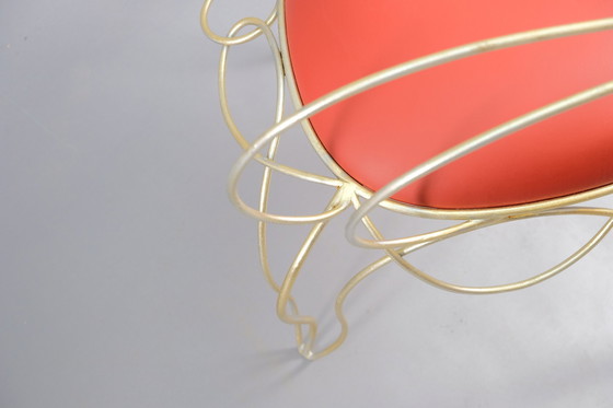 Image 1 of Sculpturale vintage fauteuils van Andre Dubreuil voor Cecotti, set van 2