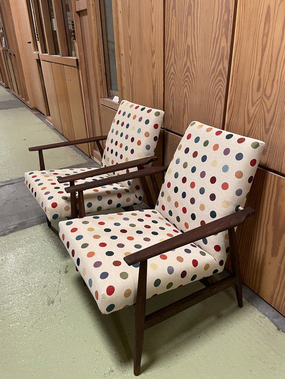 Image 1 of Set Vintage Fauteuils Henryk Lis, 1960