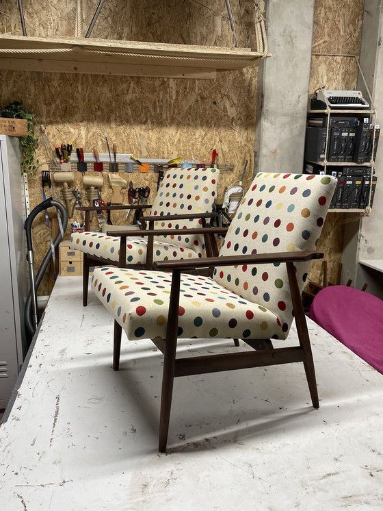 Image 1 of Set Vintage Fauteuils Henryk Lis, 1960