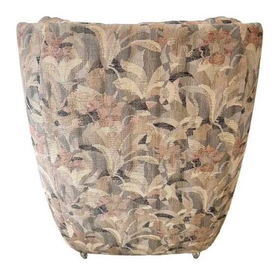 Image 1 of Vintage bohemian fauteuil armstoel kelim stijl