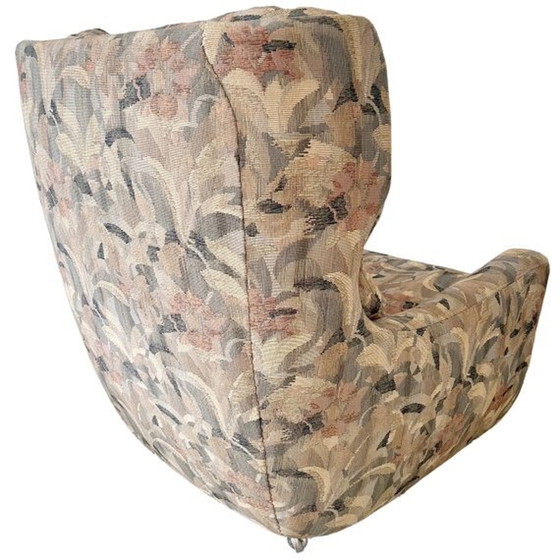 Image 1 of Vintage bohemian fauteuil armstoel kelim stijl