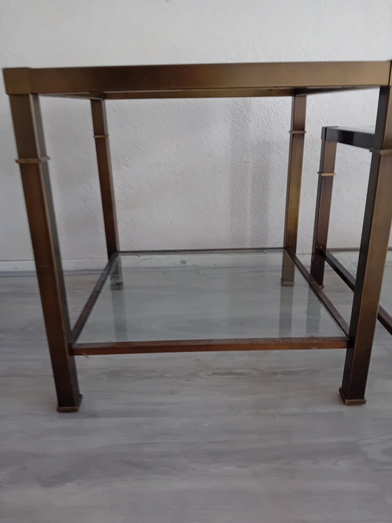 Image 1 of Set van Salontafel en Bijzettafel