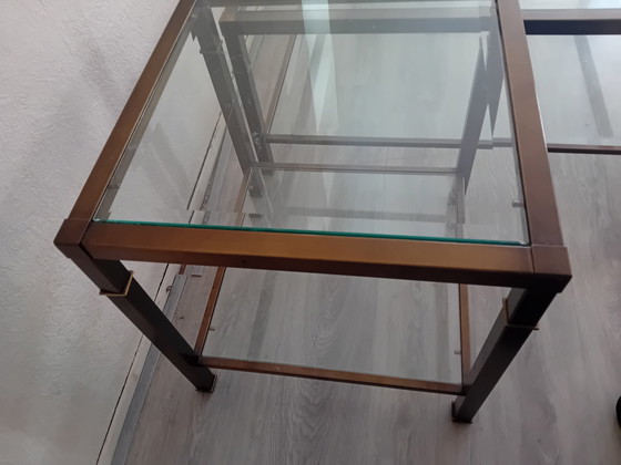 Image 1 of Set van Salontafel en Bijzettafel