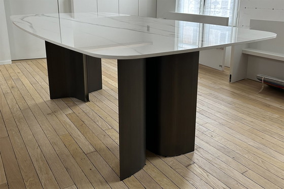 Image 1 of Gullwing design tafel van Gabriele en Oscar Buratti voor Lema, gemaakt in Italië