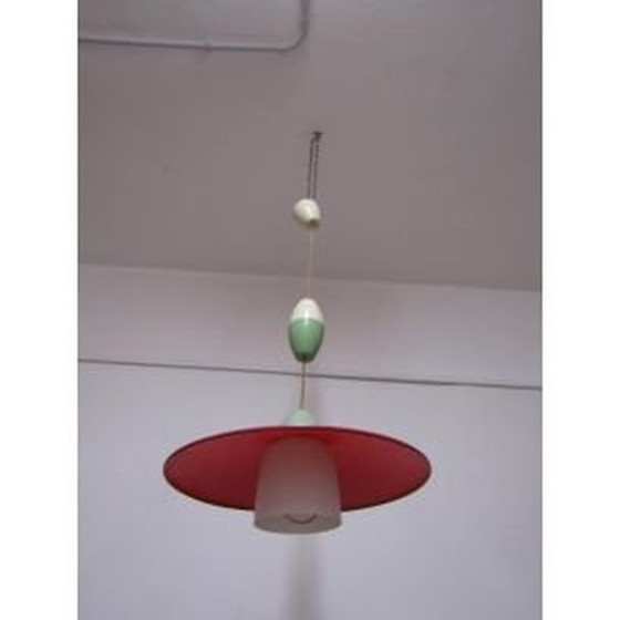 Image 1 of Vintage verstelbare kroonluchter, Italië 1950