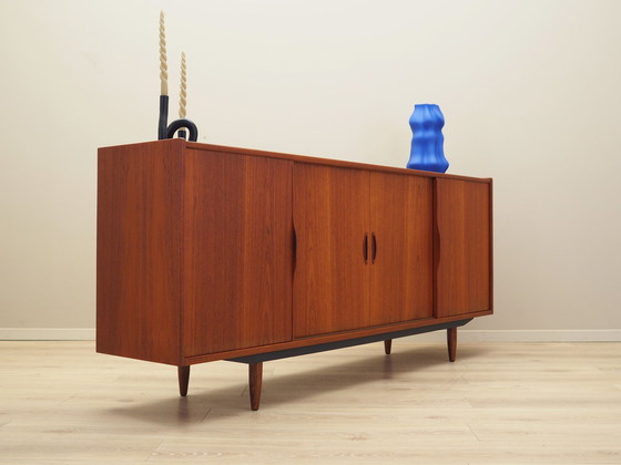 Image 1 of Teakhouten dressoir, Deens ontwerp, 1970S, Productie: Denemarken