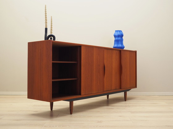 Image 1 of Teakhouten dressoir, Deens ontwerp, 1970S, Productie: Denemarken