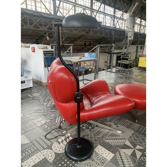 Image 1 of Vintage vloerlamp met twee lampen, VS 1950