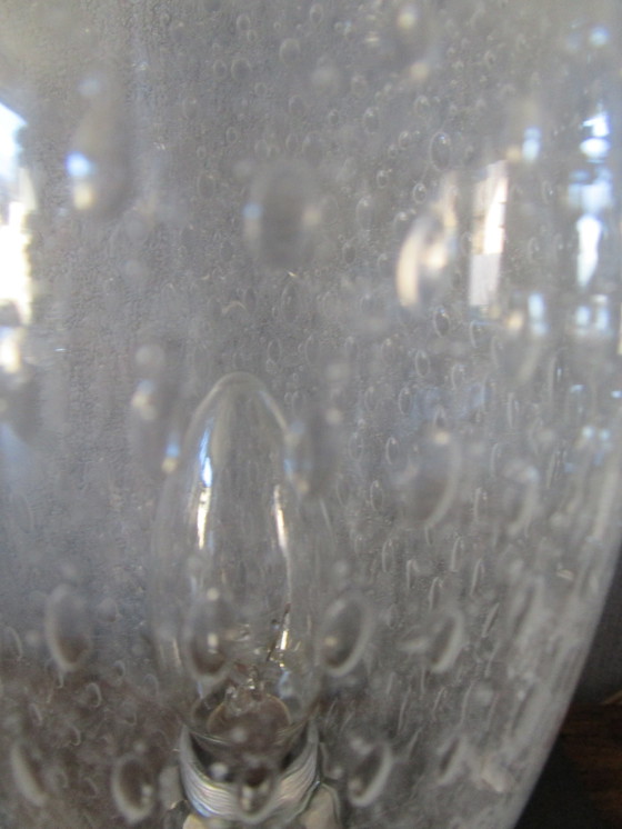 Image 1 of Set Van 2 Originele Wandlampen Originele Spijkerglas Kappen