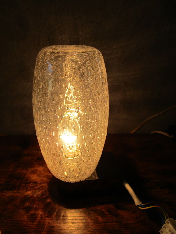 Image 1 of Set Van 2 Originele Wandlampen Originele Spijkerglas Kappen