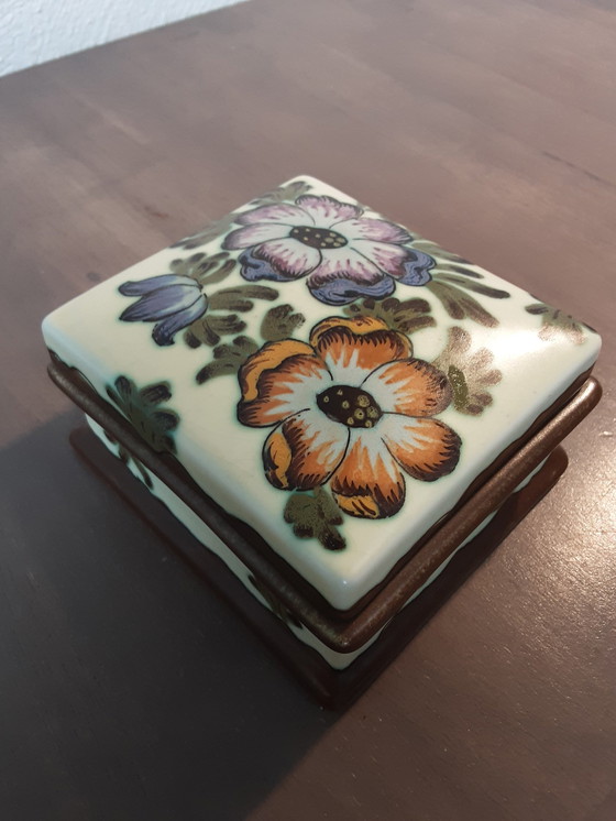 Image 1 of Vintage Sieraden Doosje Royac Gouda